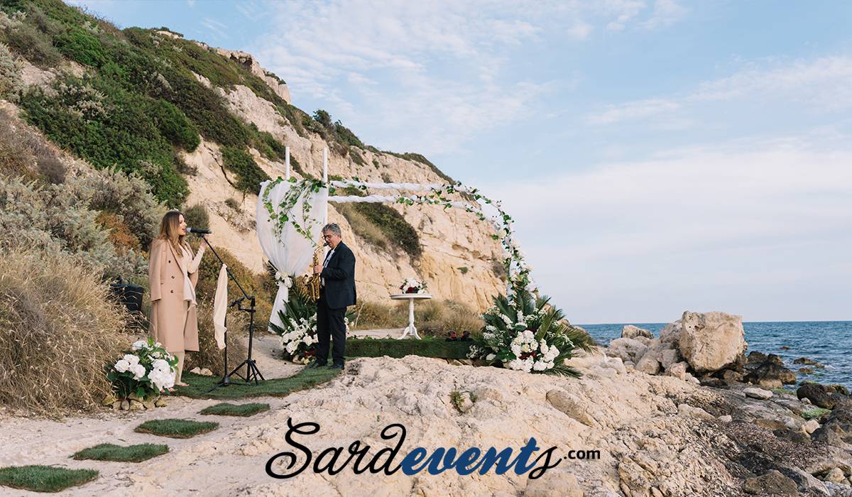 романтичная свадьба на Сардинии