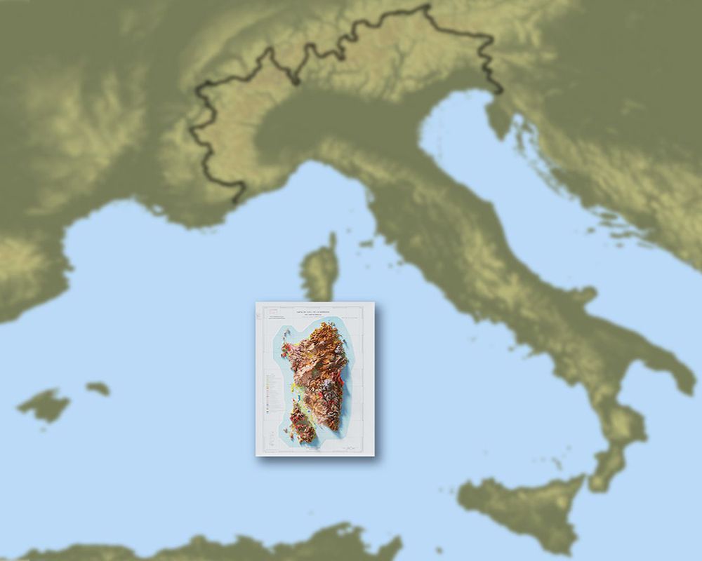 геология острова Сардиния в Италии